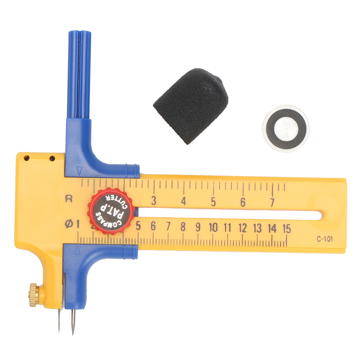 Adjustable-Compass-Circle-Cutter-Dia-10mm-150mm-Rubber-Paper-Cut-Leather-Tool-1230928-2
