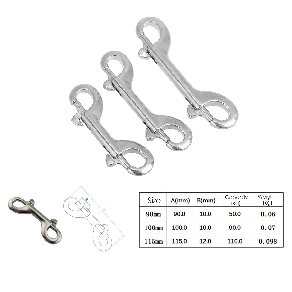 Double-End-Bolt-Snap-316-Stainless-Steel-Hook-Marine-Grade-Diving-Clips-Snap-Key-1724912-2