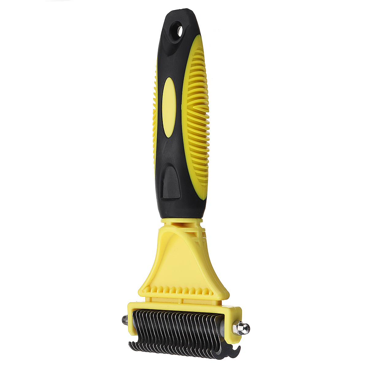 Double-Sides-Pet-Dog-Fur-Brush-Comb-Dog-Cat-Grooming-Deshedding-Trimmer-Tool-Pet-Rake-1223-Blades-1307864-7