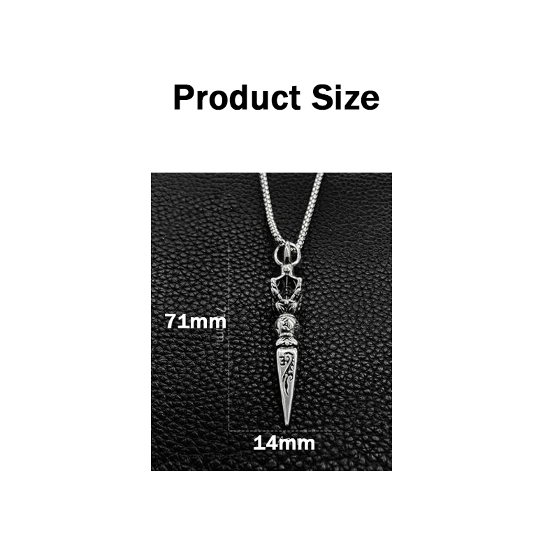 EDC-Self-defensee-Gear-TitanIium-Steel-Necklace-Knife-Beads-Pendant-Paracord-Outdoor-DIY-Decorations-1720039-3