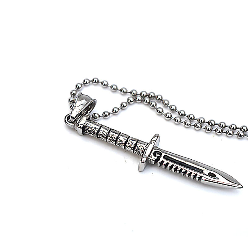 EDC-Titaniumm-Steel-Knifee-Necklace-Swordd-Pendant-Fashion-Creative-Ornament-Mens-Necklace-Outdool-S-1721327-5