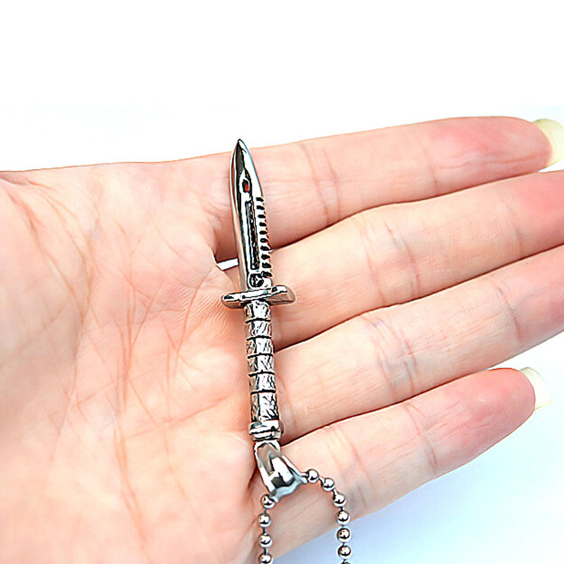 EDC-Titaniumm-Steel-Knifee-Necklace-Swordd-Pendant-Fashion-Creative-Ornament-Mens-Necklace-Outdool-S-1721327-9