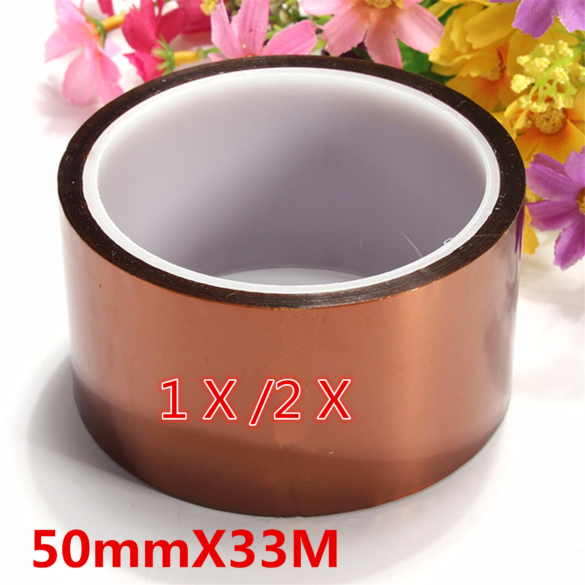 Excellway-High-Temperature-Heat-Resistant-Tape-Polyimide-50MM-x-30M-49152-2