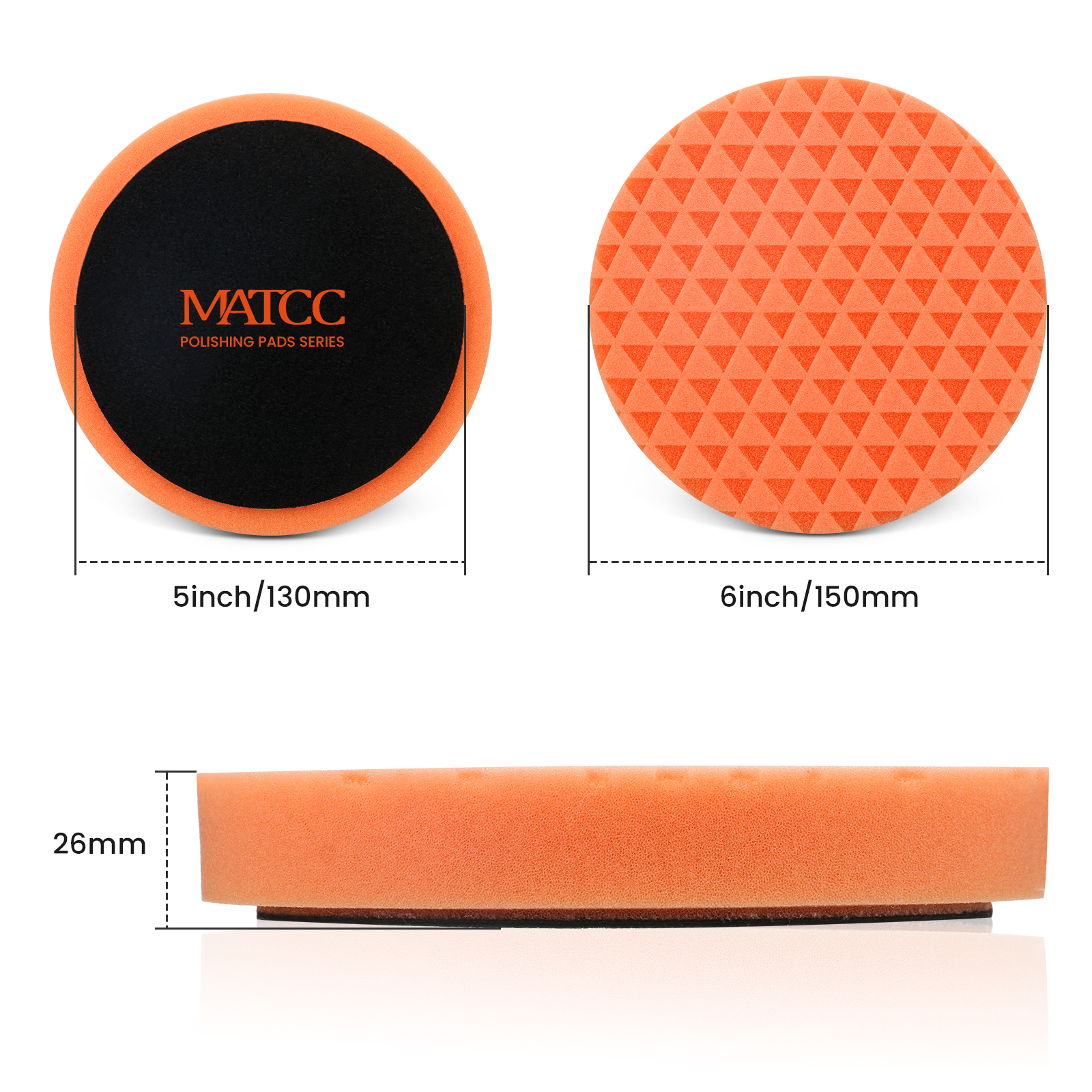 MATCC-8Pcs-6-Inch-Car-Polishing-Pad-Kit-M14-Buffing-Pads-with-Wool-Bonnet-Pads-for-Car-Polisher-and--1878198-7
