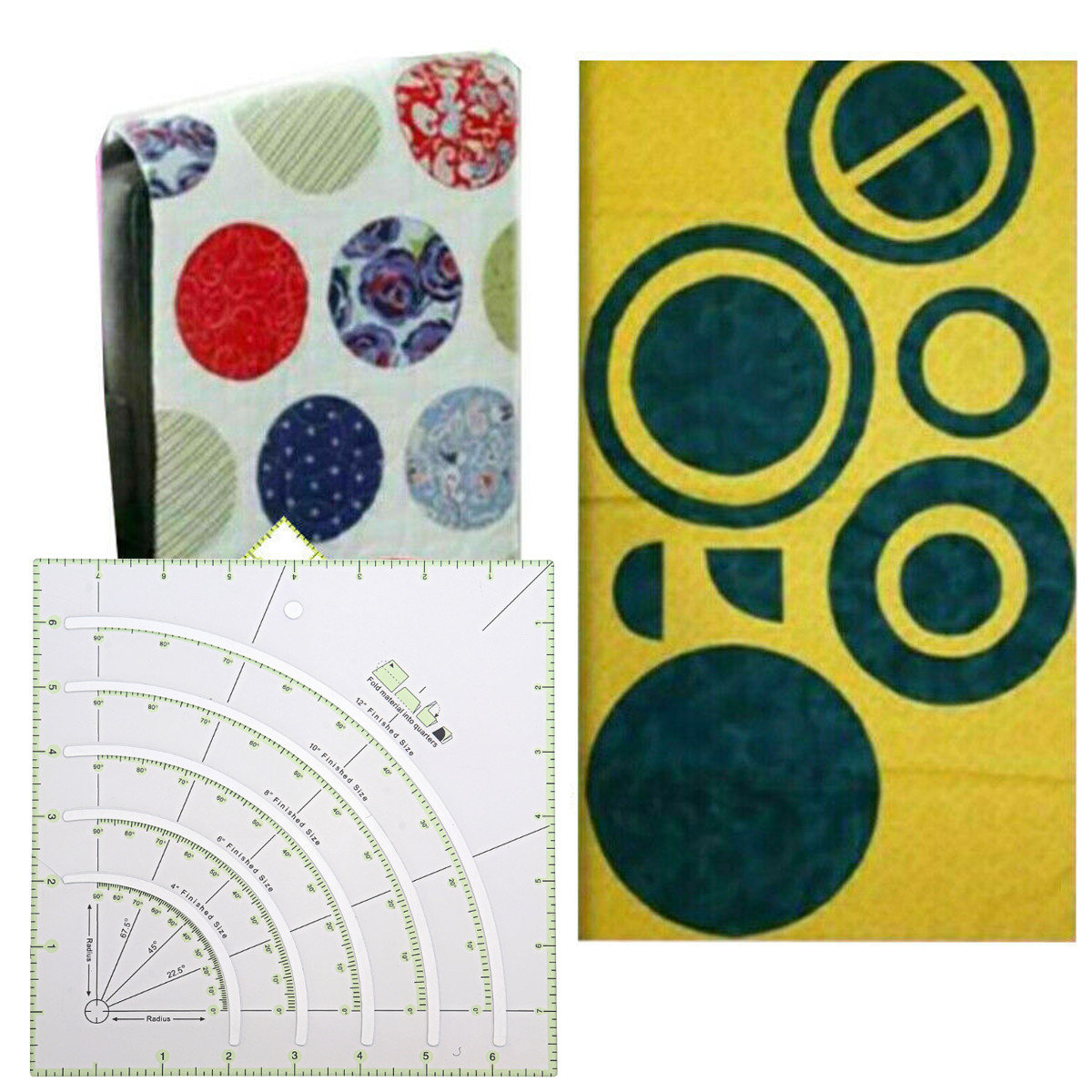 Multifunctional-Acrylic-Arcs--Fans-Quilt-Paper-Fabric-Circle-Cutter-Ruler-1818365-11