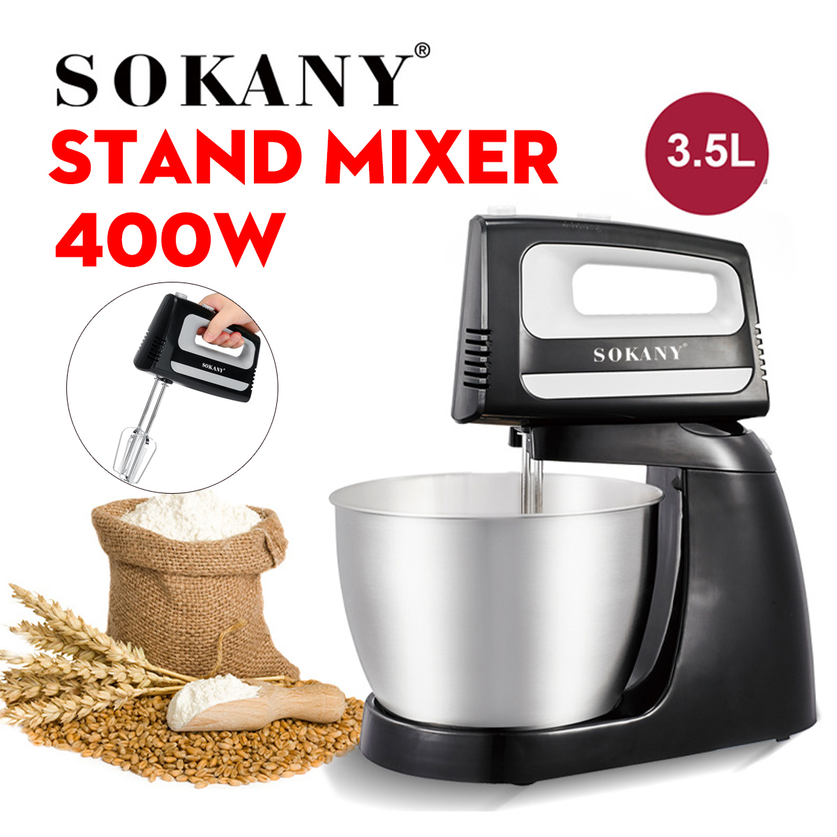 SOKANY-Stainless-Steel-Electric-Cake-Mixer-5-speed-Adjustment-Compact-Portable-Food-Beater-1916486-3