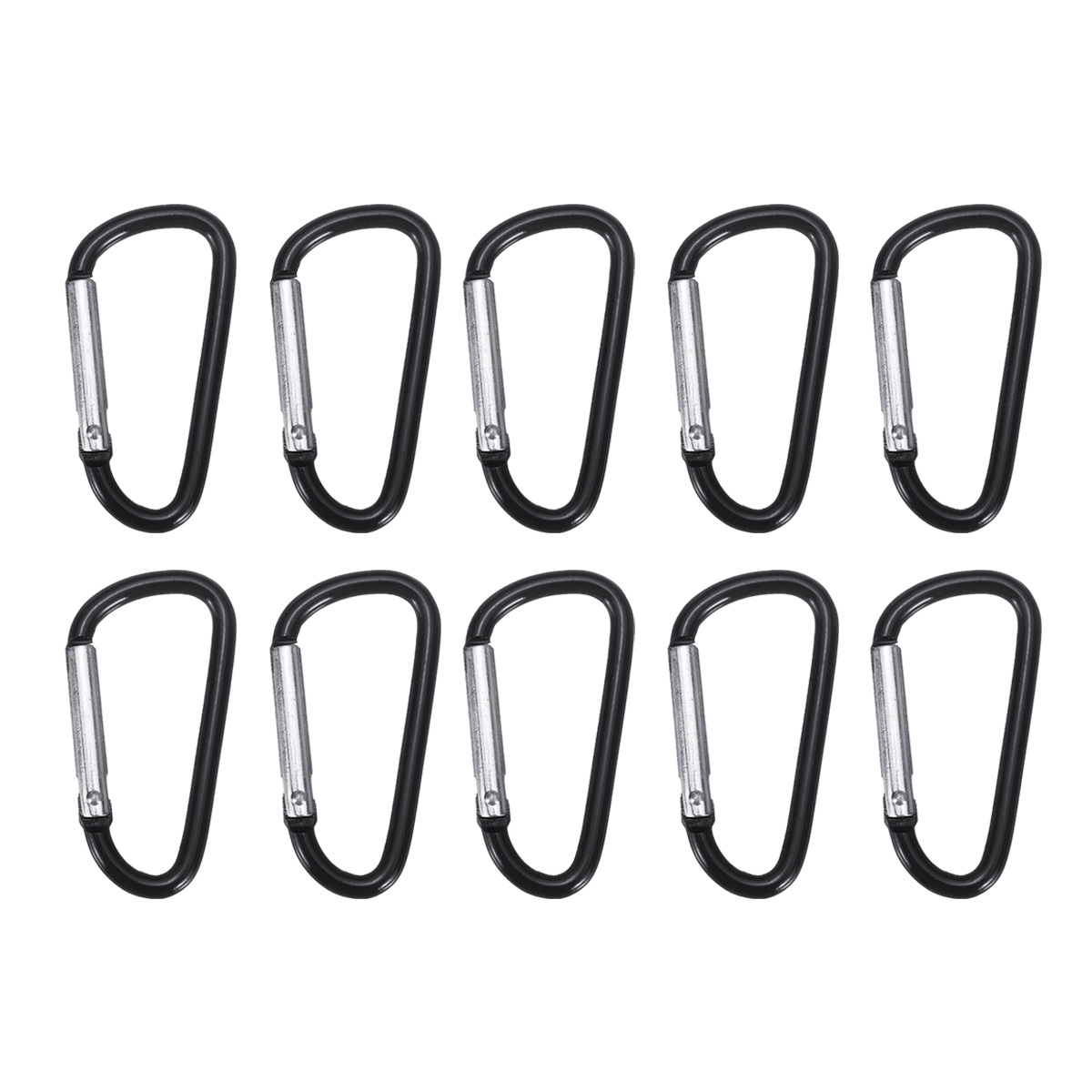 Screw-Lock-D-Shaped-Carabiner-Hook-Keyring-Clip-1524258-2