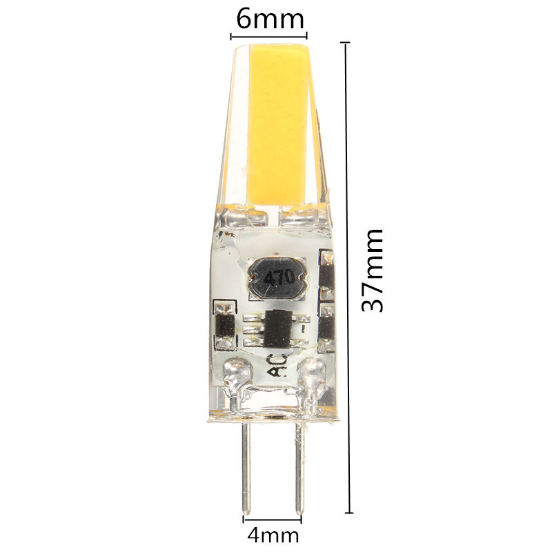 30X-DCAC12V-Dimmable-G4-2W-Warm-White-COB-LED-Bulb-Chandelier-Light-Replace-Halogen-Lamps-1454589-6