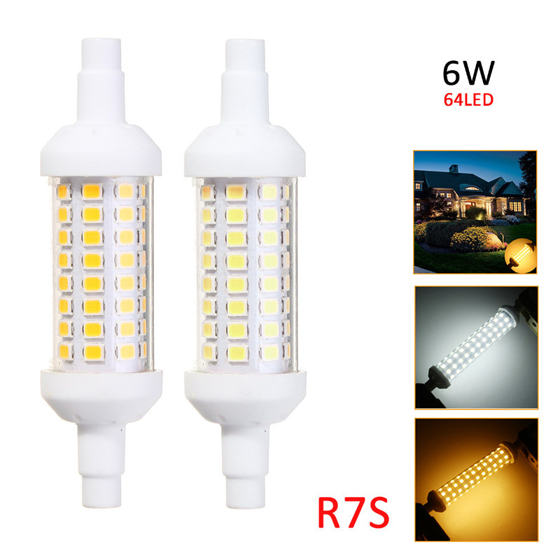 6W-R7S-2835-SMD-Non-dimmable-LED-Flood-Light-Replaces-Halogen-Lamp-Ceramics--High-Bright-AC220-265V-1282825-1