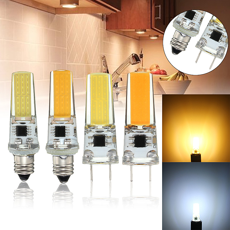 AC110V-Dimmable-E11-G8-22W-180LM-Pure-White-Warm-White-LED-COB-Silica-gel-Light-Bulb-1425067-1