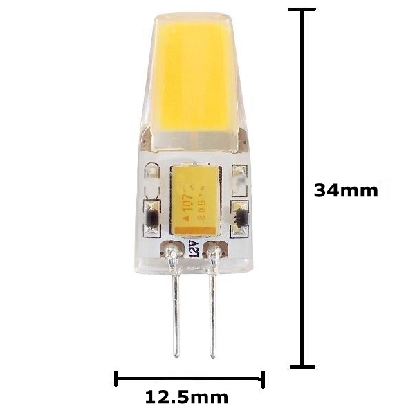 ACDC12V-2W-G4-1508-COB-LED-Bulb-Light-Replace-Halogen-Chandelier-Lamp-1147038-5