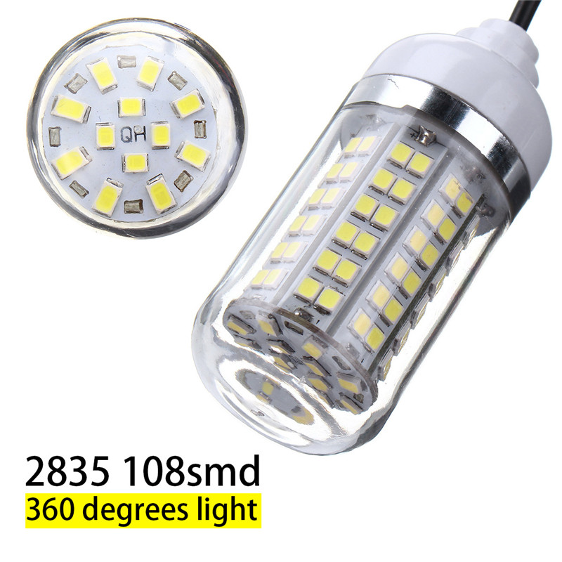 DC12V-7W-SMD2835-108-Underwater-LED-Fishing-Night-Boat-Attracts-Fish-Squid-Light-Bulb-with-Switch-1276984-8