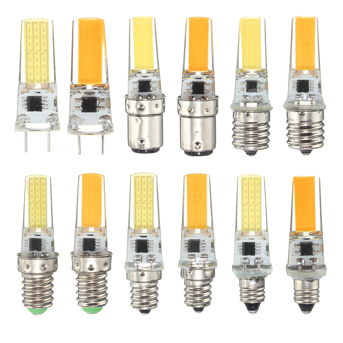 Dimmable-E11-E12-E14-E17-G8-BA15D-25W-LED-COB-Silicone-Light-Lamp-Bulb-220V-1140787-2