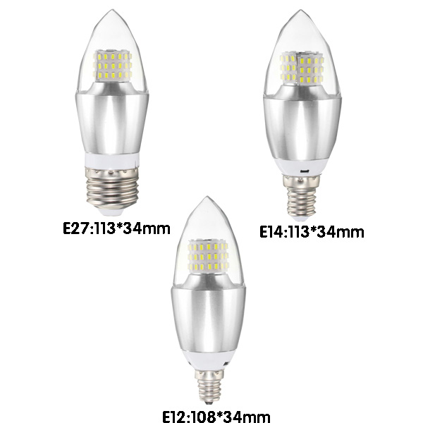 Dimmable-E27-E12-E14-7W--60-SMD-3014-LED-Warm-White-White-Sliver-Candle-Lamp-Bulb-AC-220V-1039637-7
