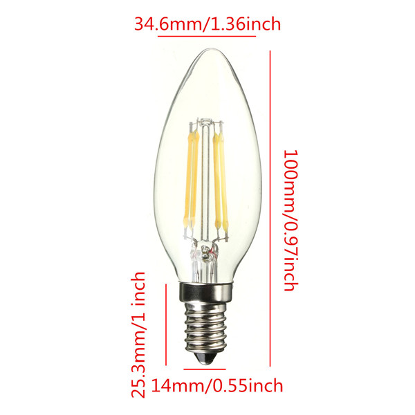 E12-4W-400lm-COB-Not-DimmableWhiteWarm-White-LED-Candle-Light-Bulb-110V-1009706-6