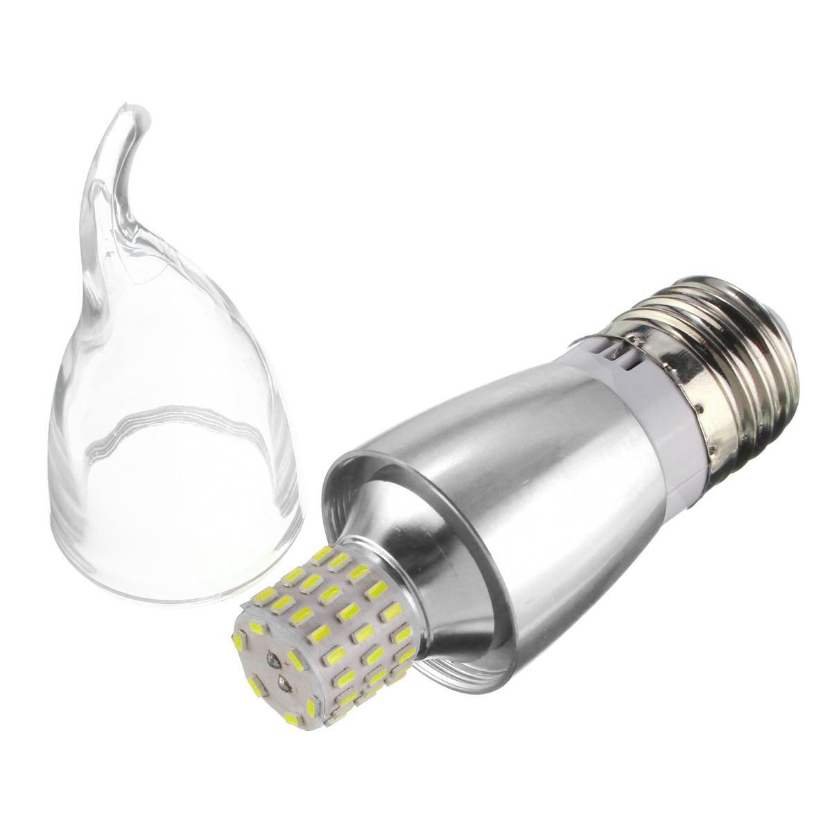 E14-E12-E27-7W-60-SMD-3014-LED-White-Warm-White-Glass-Candle-Lamp-Bulb-Non-Dimmable-AC-85-265V-1040427-9