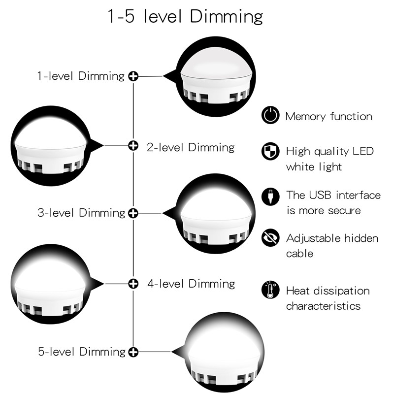USB-Powered-DC5V-10-Bulb-Dimmable-LED-String-Light-Mirror-White-Makeup-Lamp-Ambient-Decor-1403098-8