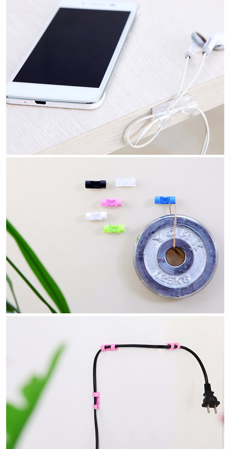 20pcs-Stick-on-Table-Wall-Stick-Clip-Wire-Management-Wire-Tidy-Wire-Cable-Organizer-Clip-1104786-2