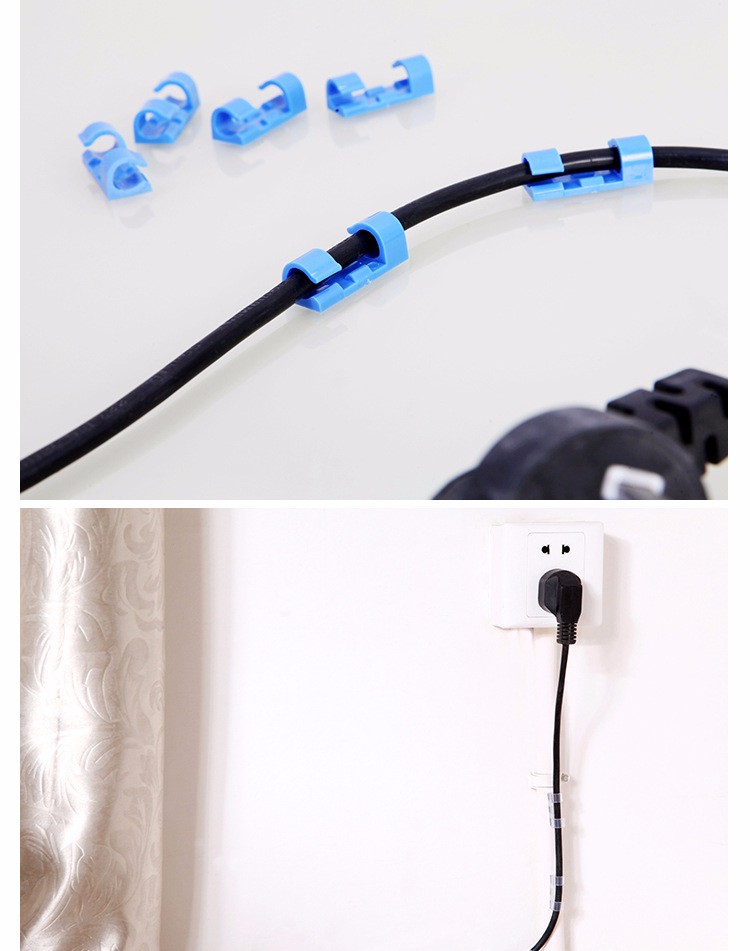20pcs-Stick-on-Table-Wall-Stick-Clip-Wire-Management-Wire-Tidy-Wire-Cable-Organizer-Clip-1104786-4