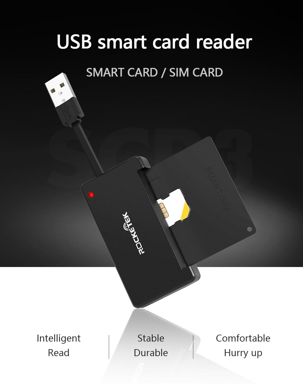 Flat-VersionRocketek-USB-20-Smart-Card-Reader-Memory-for-CAC-ID-Bank-EMV-Electronic-DNIE-Dni-SIM-Clo-1700378-1