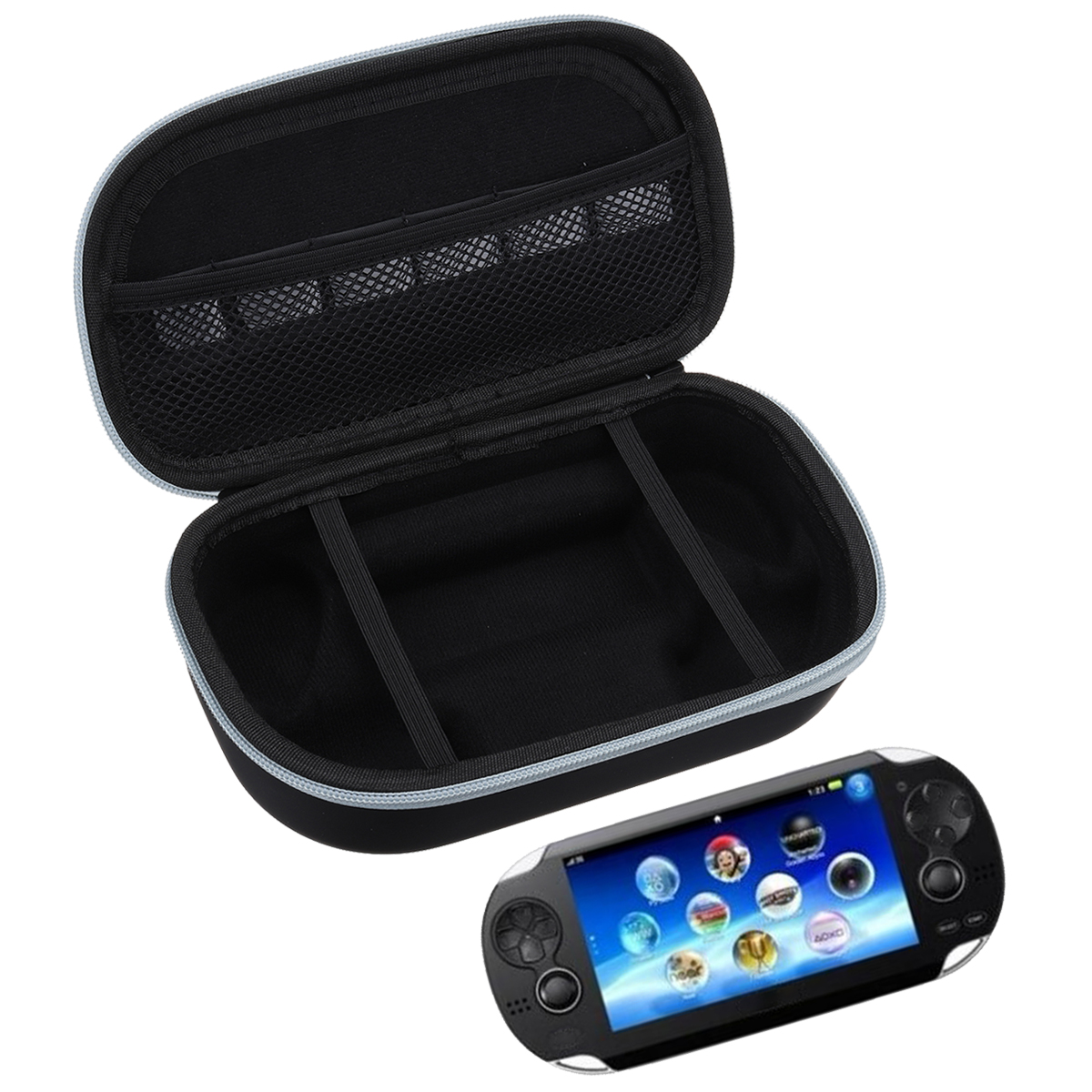 Portable-Storage-Case-EVA-Black-Hard-Cover-Protective-Carry-Case-for-psv1000-2000-Console-1974705-12