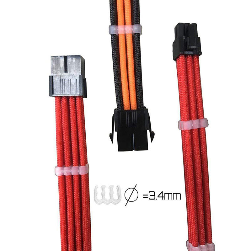 Sleeved-Cable-24-Pieces-Set-Cord-Clamp-4x24-Pin12x8-Pin8x6-Pin-Cable-Comb-for-3mm-Cable-Gesleeved-Up-1925445-2