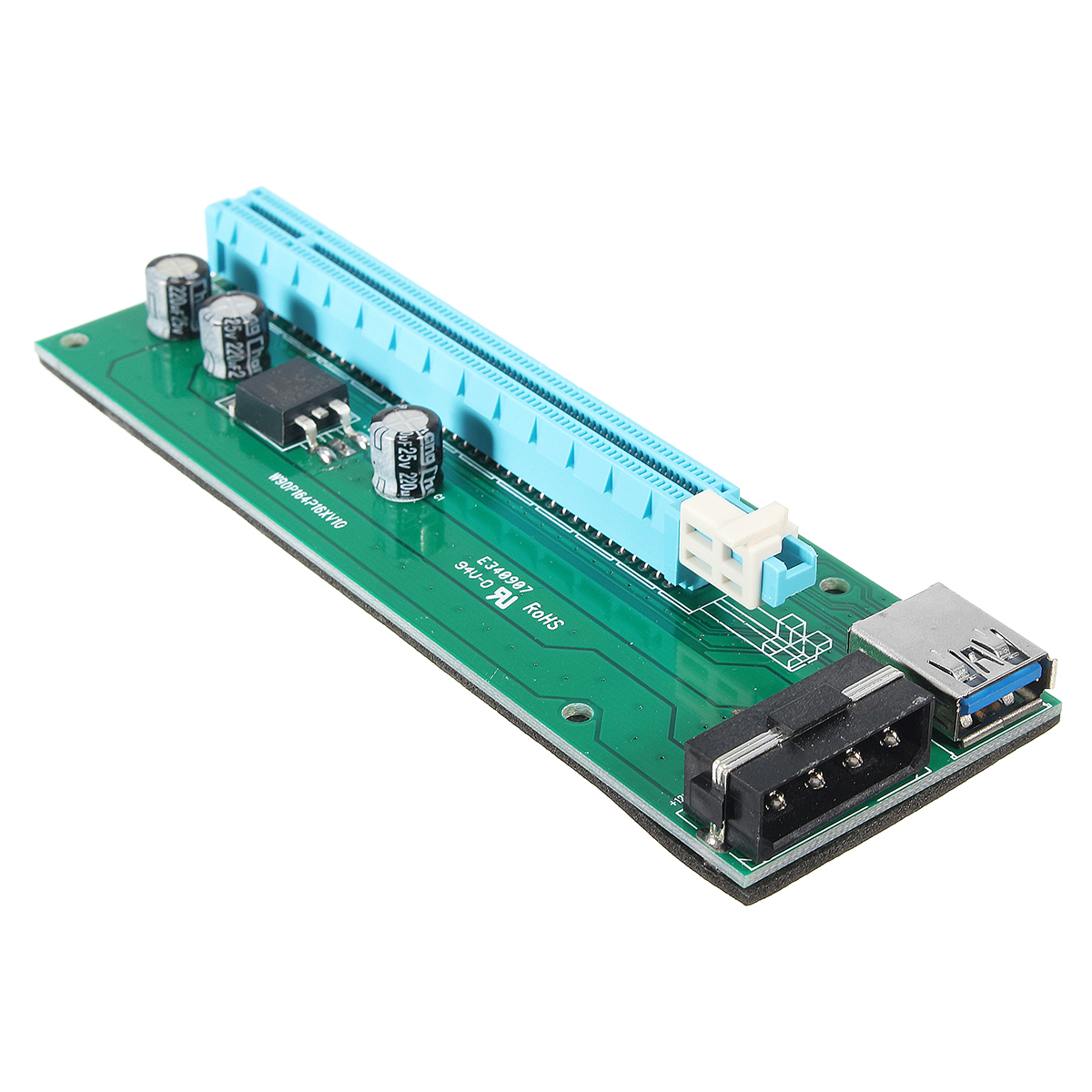PCI-E-1X-to-16X-Mining-Machine-Enhanced-Extender-Riser-Adapter-With-Power-Cable-1972752-4