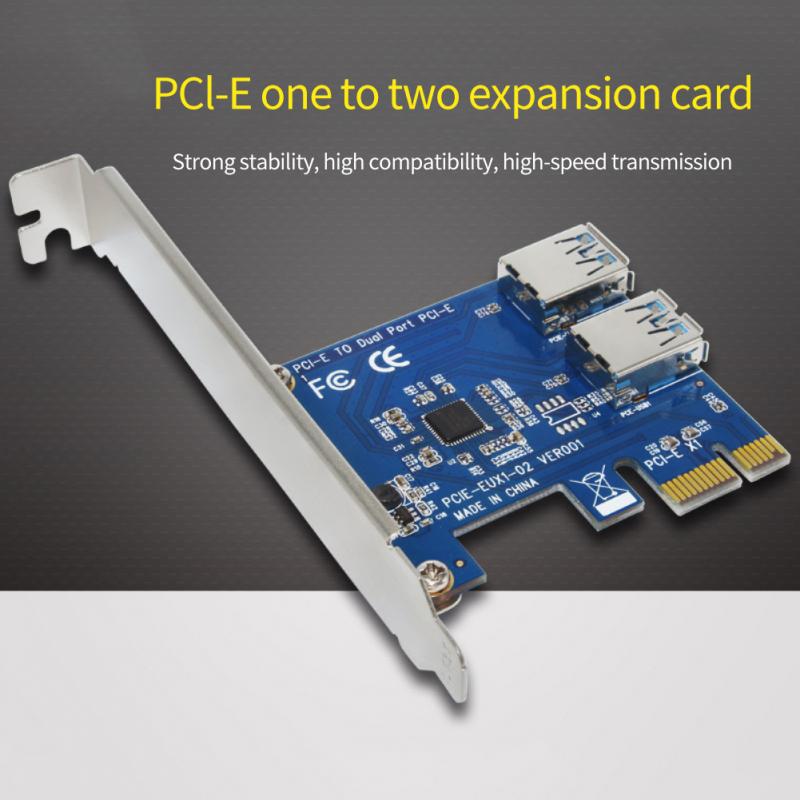 PCI-E-2-In-1-PCI-Express-1X-Slots-Riser-Card-Mini-ITX-Turn-External-3-PCI-E-Slot-Adapter-PCIe-Port-M-1908229-2