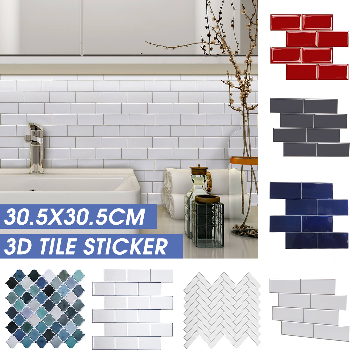 12inch-DIY-Tile-Stickers-3D-Brick-Wall-Self-adhesive-Sticker-Bathroom-Kitchen-1802619-1