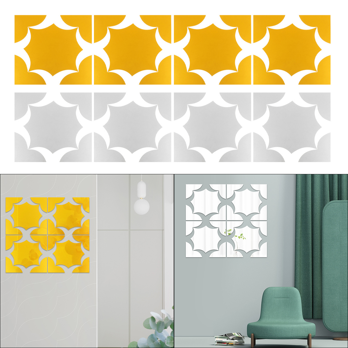 3D-Acrylic-Mirror-Effect-Tile-Wall-Sticker-Room-Decor-Stick-On-Art-Home-Bathroom-1823139-2