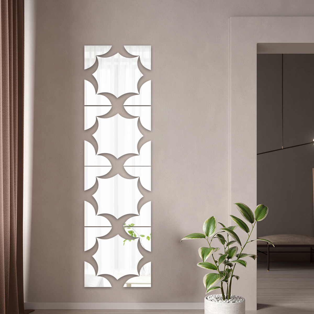 3D-Acrylic-Wall-Sticker-Pattern-Combination-Mirror-Wall-Sticker-Home-Decoration-4040cm-1822610-2