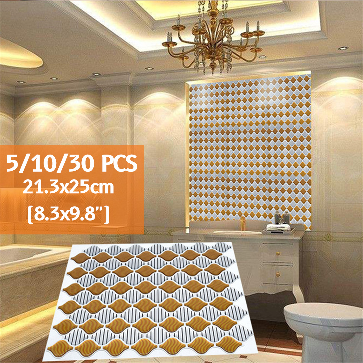 3D-Wall-Sticker-Waterproof-Wall-Tile-Decal-Kitchen-Home-Living-Room-DIY-Decoration-213x25cm-1824204-1