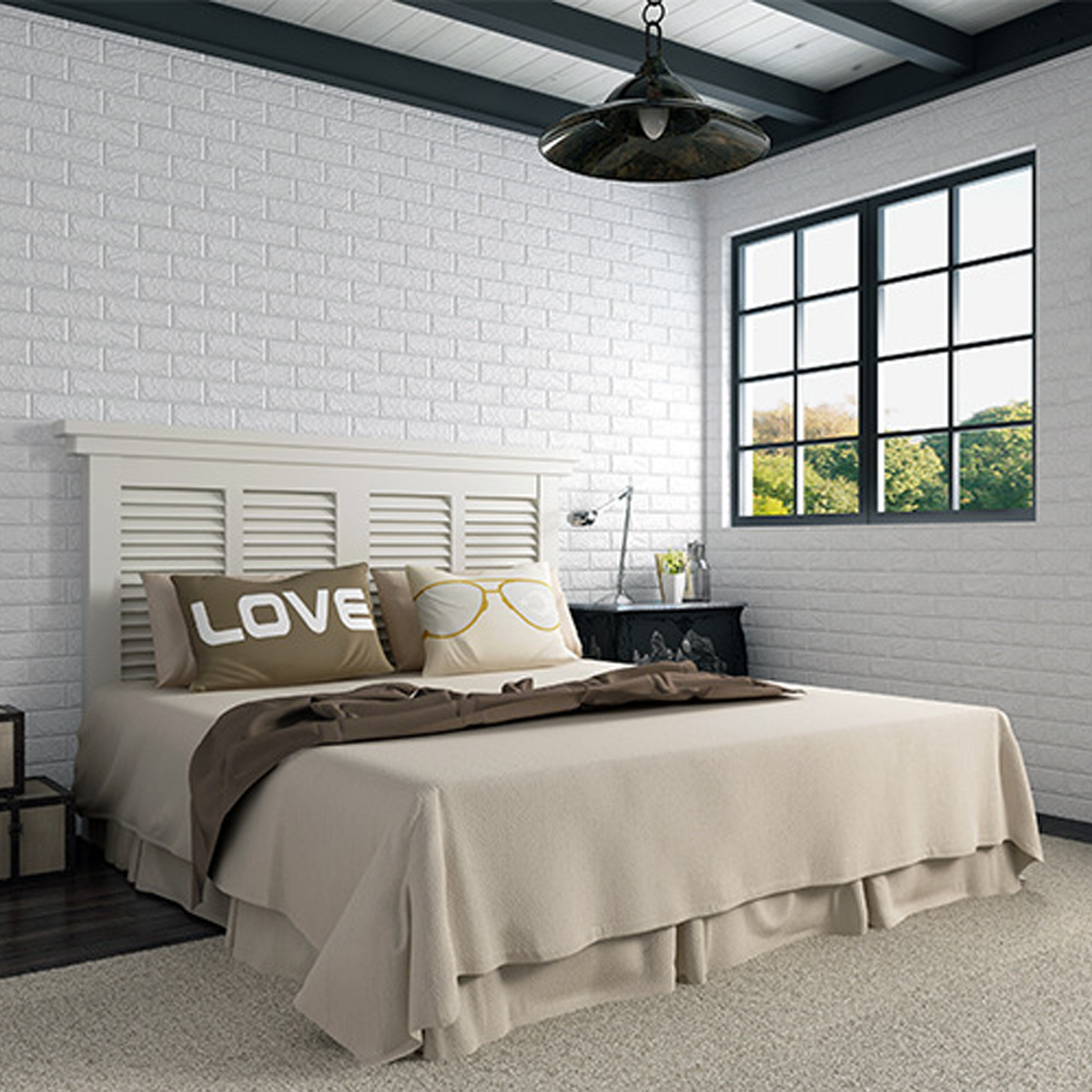 5Pcs-3D-Soft-Tile-Brick-Wall-Sticker-Self-adhesive-Waterproof-Foam-Panel-3835cm-1822540-2