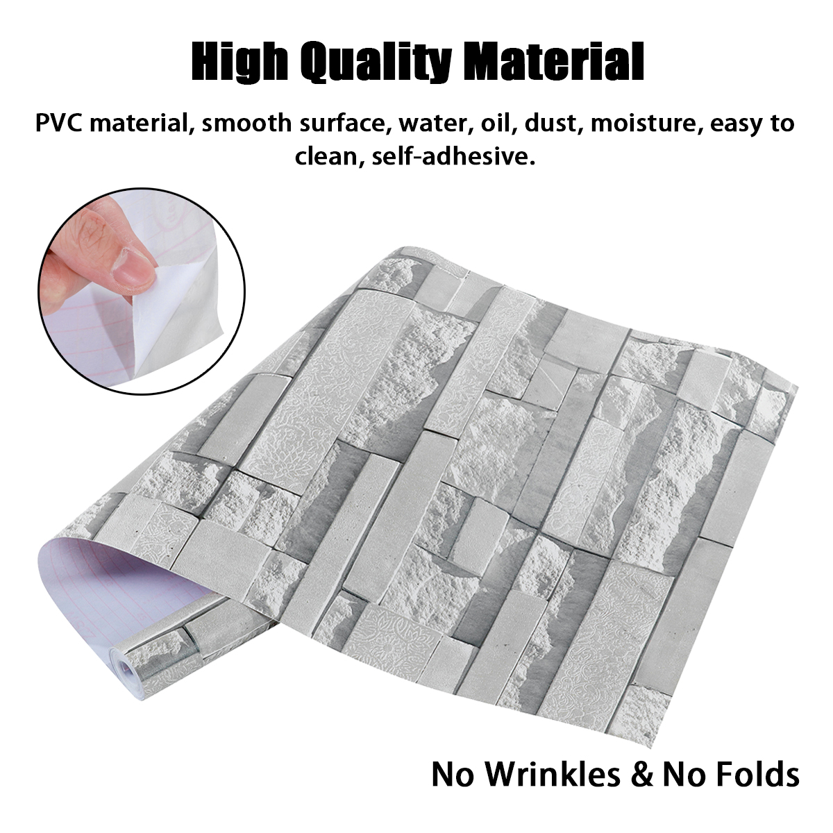 Gray-Wallpaper-Sticker-Wall-Cloth-Wallpaper-Self-Adhesive-Waterproof-Pvc-Retro-Brick-Pattern-Stone-W-1833958-2