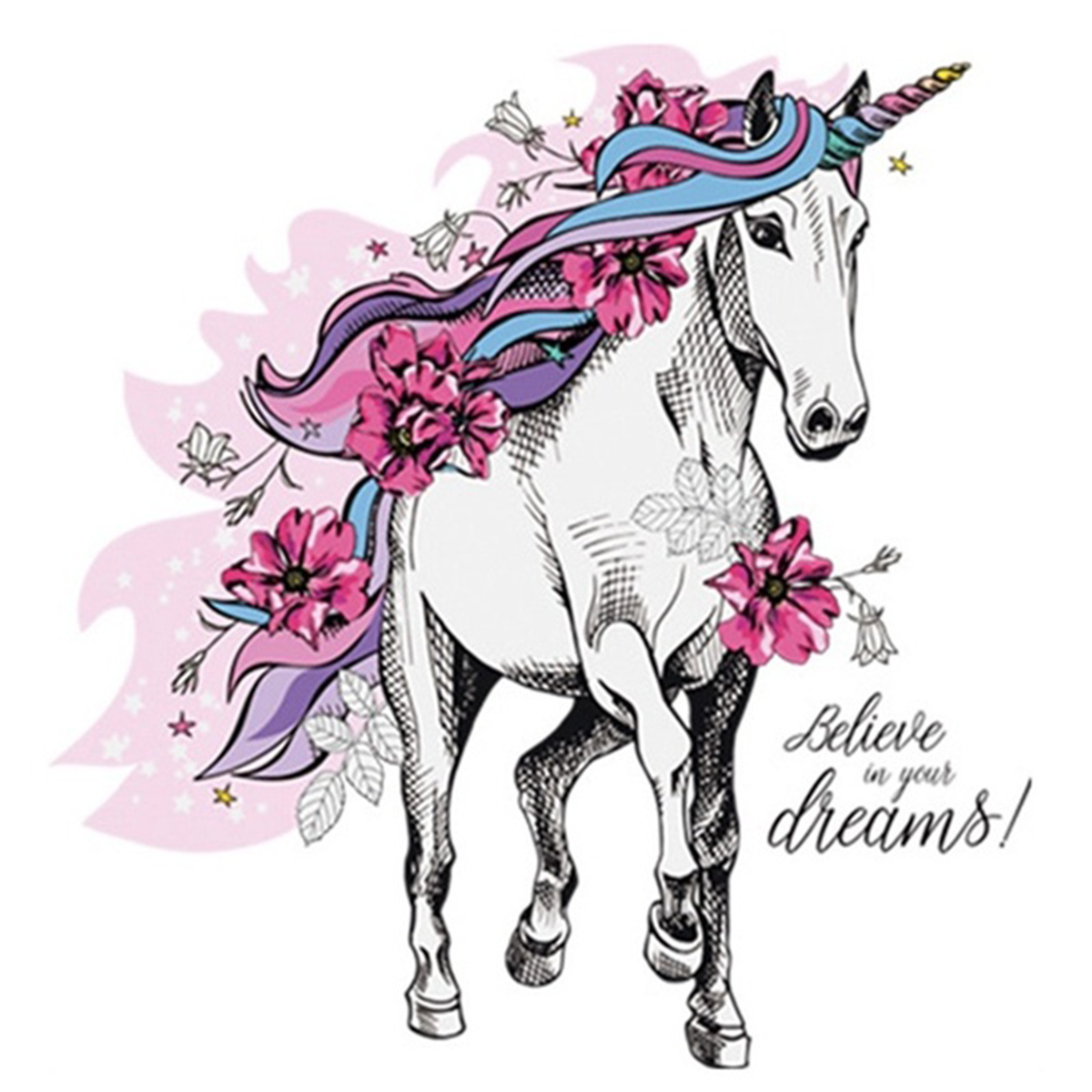 Magical-Running-Horse-Removable-PVC-Wall-Sticker-Background-Kids-Bedroom-Decals-1813107-9