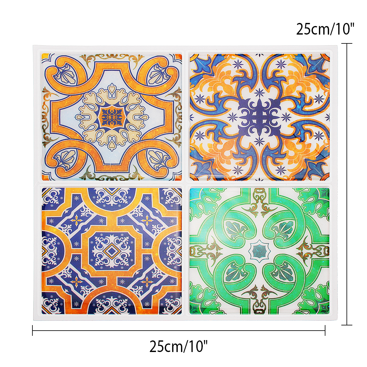 Wall-Tile-Sticker-Self-adhesive-PVC-Kitchen-Bathroom-Floor-Home-Decoration-10quotx10quot-1822260-5