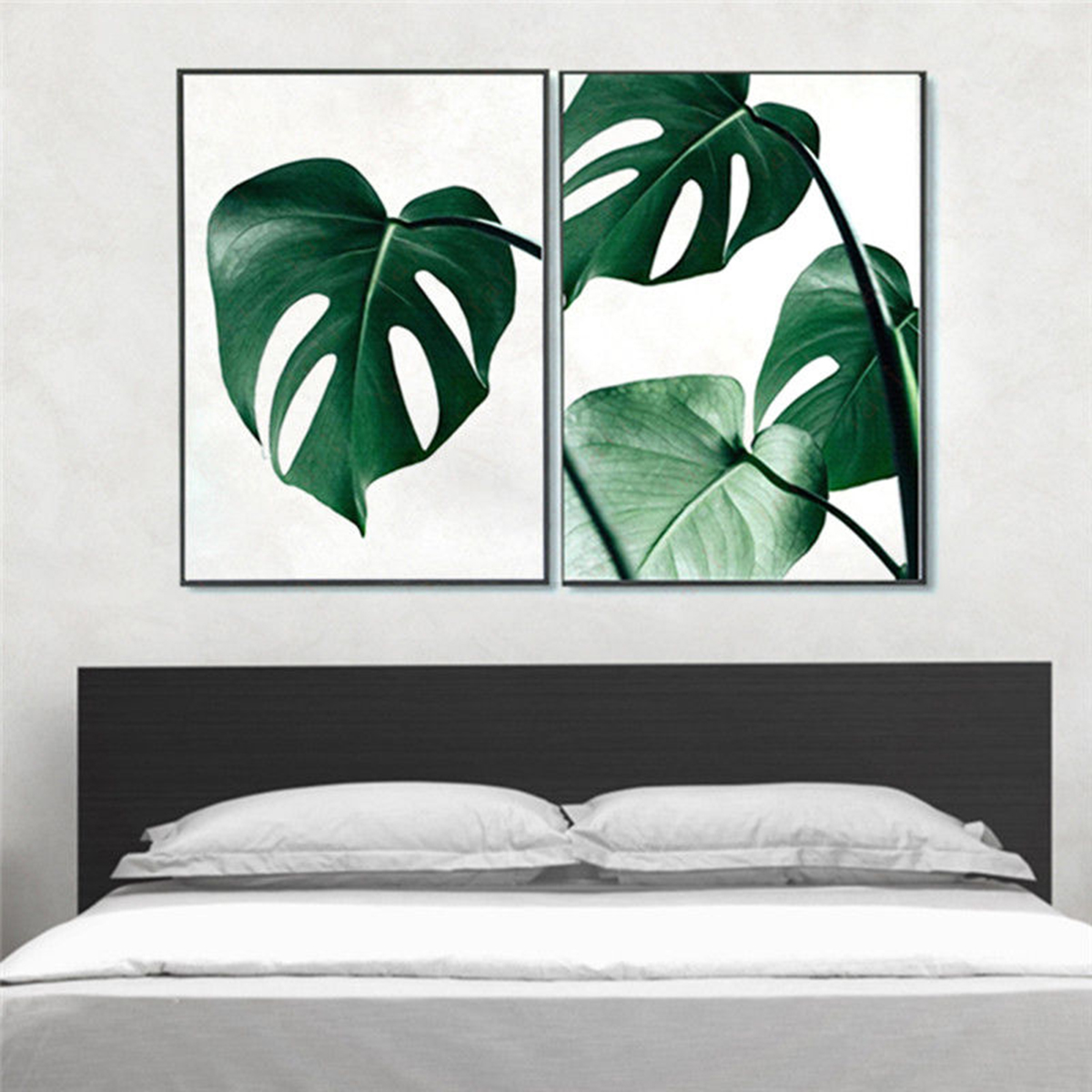 1-Piece-Canvas-Print-Painting-Nordic-Green-Plant-Leaf-Canvas-Art-Poster-Print-Wall-Picture-Home-Deco-1743641-4