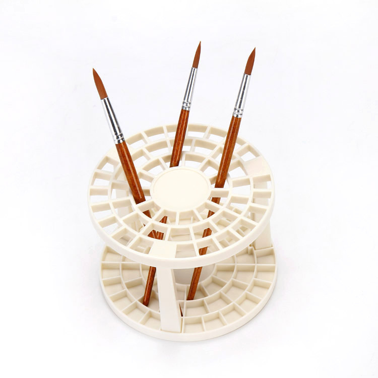 1-Piece-Detachable-49-hole-Round-Brush-Pen-Holder-Long-handled-Watercolor-Oil-Painting-Pen-Holder-Ar-1616920-2