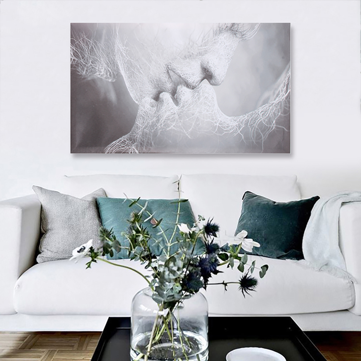 1-Piece-Love-Kiss-Abstract-Canvas-Painting-Wall-Decorative-Print-Art-Pictures-Frameless-Wall-Hanging-1733278-5