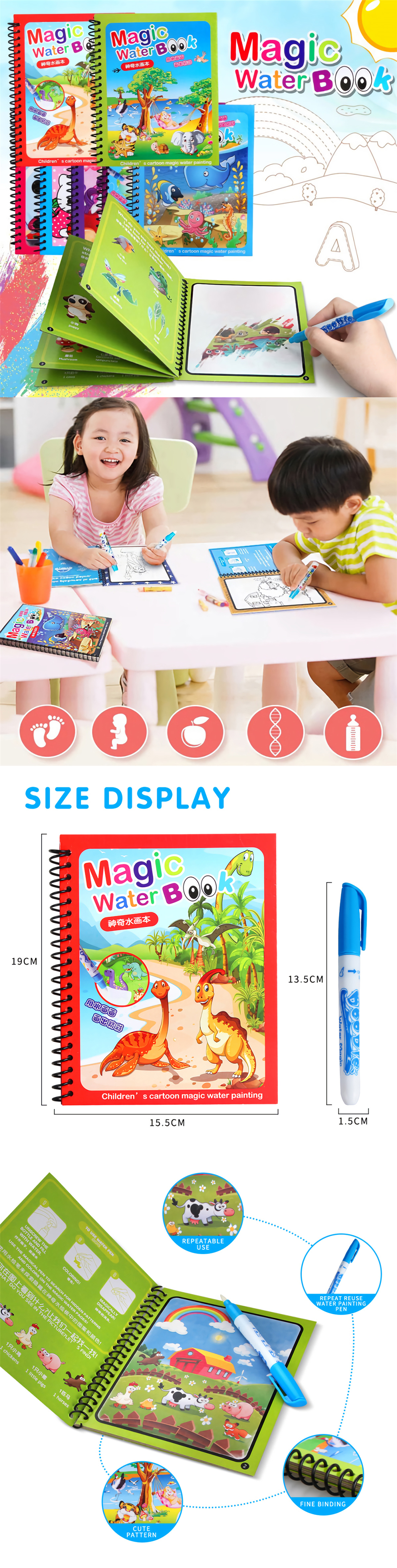 1-Set-Magic-Water-Coloring-Book-Doodle-Water-Color-Pen-Painting-Drawing-Board-Toys-Water-Drawing-Boo-1662358-1