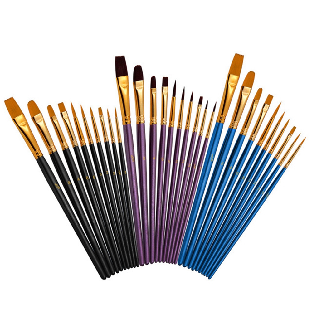 10-Pcs-Mixed-Head-Painting-Brush-Nylon-Brush-Combination-Set-Oil-Watercolor-Painting-Profession-Art--1687270-3