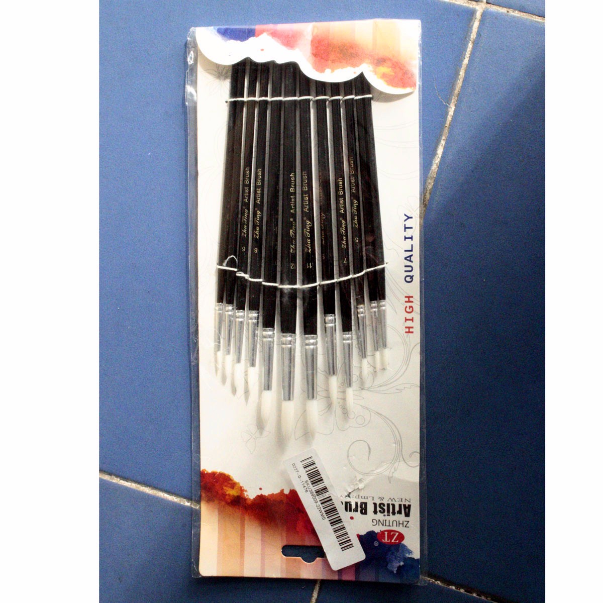 12-PcsLot-Paint-Brush-Different-Size-Black-Short-Rod-White-Nylon-Hair-Oil-Painting-Brushes-Watercolo-1557057-8