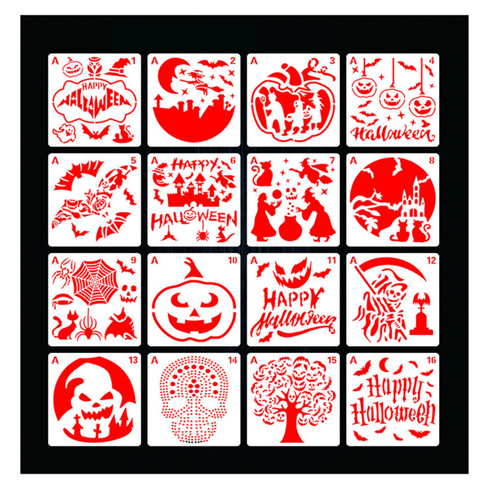 16pcs-Halloween-Painting-Template-Painting-Template-DIY-Graffiti-Accessories-Hollow-Template-Paint-A-1720898-12