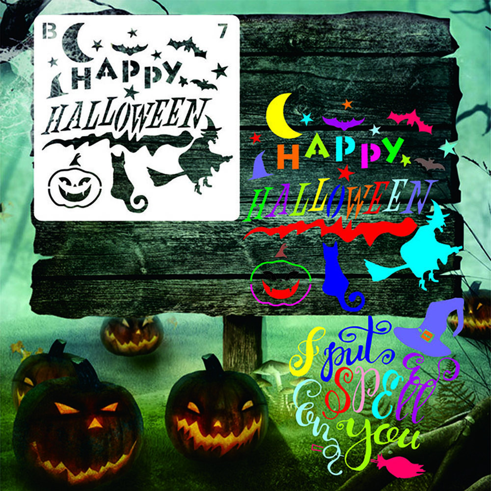 16pcs-Halloween-Painting-Template-Painting-Template-DIY-Graffiti-Accessories-Hollow-Template-Paint-A-1720898-6