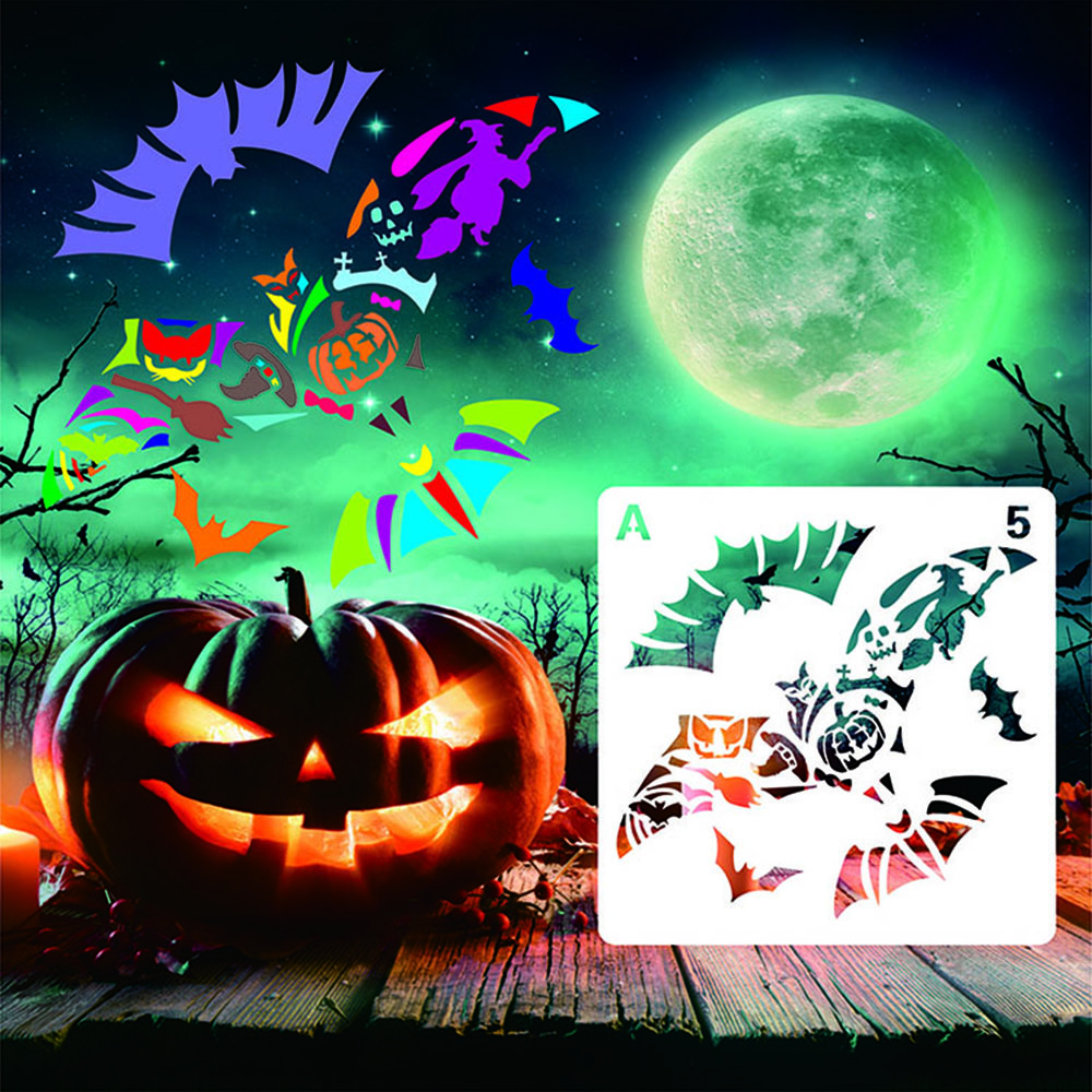 16pcs-Halloween-Painting-Template-Painting-Template-DIY-Graffiti-Accessories-Hollow-Template-Paint-A-1720898-9