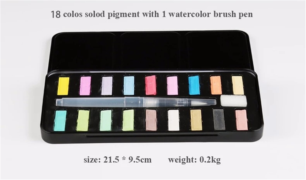1824-Colors-Watercolor-Paints-Set-Solid-Water-Color-Paint-For-Beginner-Painting-Stationery-School-Dr-1732418-2