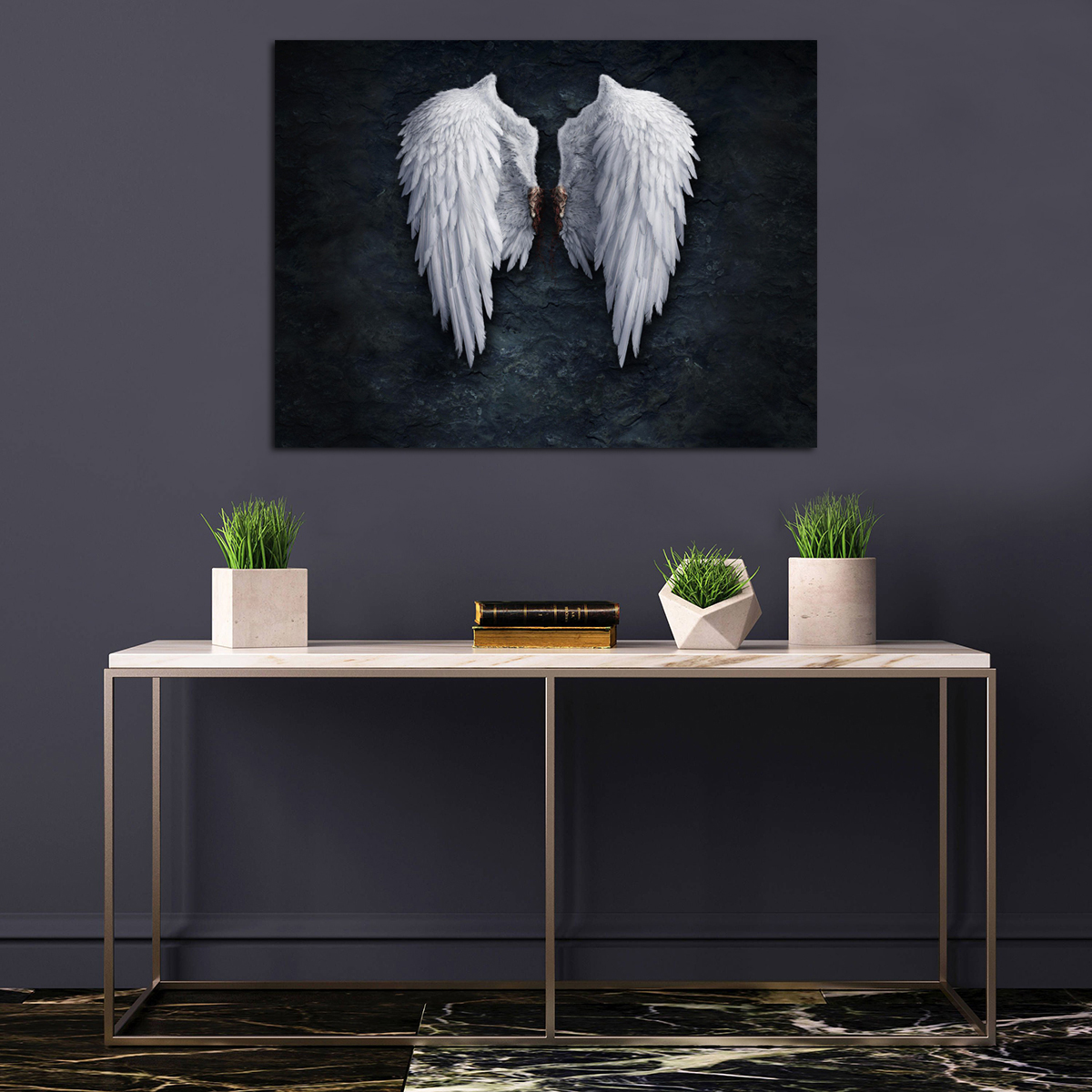 1Pc-Wall-Decorative-Painting-Angel-Wings-Canvas-Print-Wall-Decor-Art-Pictures-Frameless-Wall-Hanging-1725089-3