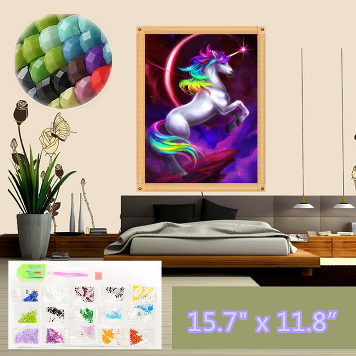 3040cm-DIY-Diamond-Painting-Full-of-Diamonds-Art-Craft-Kit-Handmade-Wall-Decorations-Gifts-for-Kids--1238434-1