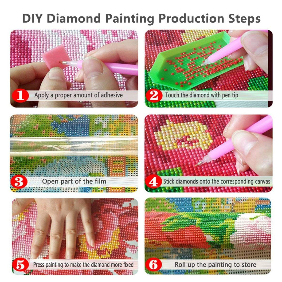 3040cm-DIY-Diamond-Painting-Full-of-Diamonds-Art-Craft-Kit-Handmade-Wall-Decorations-Gifts-for-Kids--1238434-6