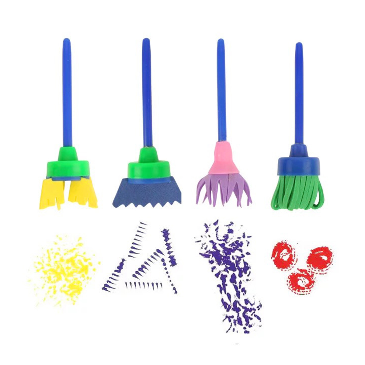 30pcs-Child-Paint-Roller-DIY-Painting-Toys-Sponge-Brush-Kit-Set-Graffiti-Drawing-Tools-for-Kids-Earl-1836475-3